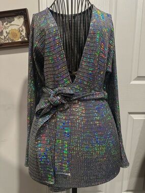 Blue Blush Iridescent dress